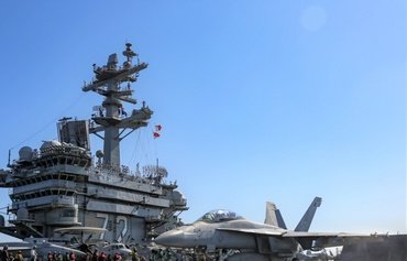 USS Abraham Lincoln safeguarding maritime navigation in the Gulf