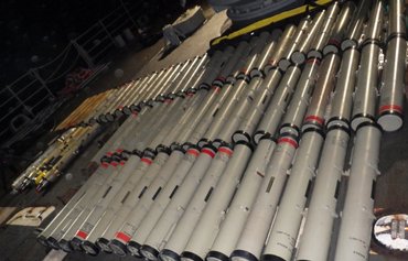 Iranian-made arms seized from dhow bound for Yemen