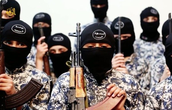 Image tirée d'une vidéo de l'EIIL de 2015 sur les « Lionceaux du califat ».