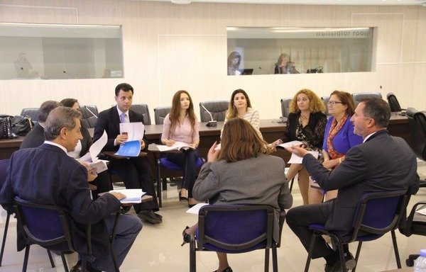 UNESCO holds a workshop in Beirut to train teachers for the Education for Global Citizenship programme. [Photo courtesy of UNESCO Beirut]