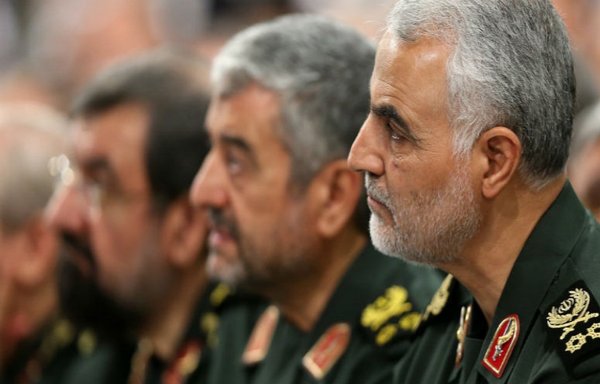 Qassem Soleimani, commandant de la Force al-Qod du CGRI, sur une photo publiée sur le site internet de l'Iranians Global Network le 1er mai.