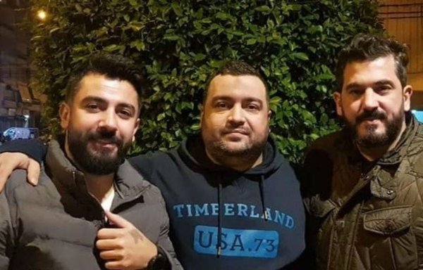 Le fils de Hassan Nasrallah, Jawad, porte un sweatshirt américain sur cette photo qui a été largement diffusée sur les réseaux sociaux depuis que le chef du Hezbollah a appelé au boycott des produits américains le 16 février.