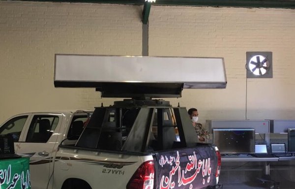 Iran's military unveiled the Kashef-99 (Discoverer-99) radar in early September. [Photo via Asr-e Iran]