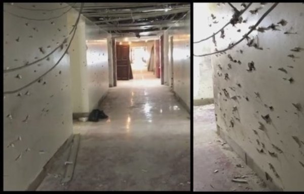 A corridor in Iran's Majles after the 2017 ISIS attack. [Photo via ISNA]