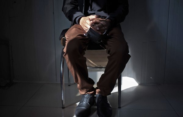 Zedan, a patient suffering from post-traumatic stress disorder, is in medical consultation at the mental health centre of the Bajet Kandala camp for displaced Yazidis near Dohuk, Iraq, on November 18th. [Florent Vergnes/AFP]