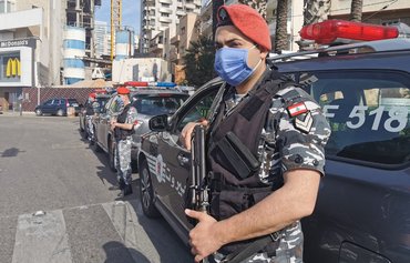 Donated COVID-19 gear helps Lebanese security forces maintain rule of law