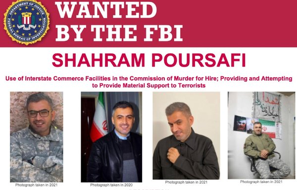 The US Justice Department on August 10 announced it had squashed a plot by a member of Iran's IRGC to kill former White House national security adviser John Bolton. It charged alleged mastermind Shahram Poursafi, a member of the IRGC's Quds Force. [US Justice Department]