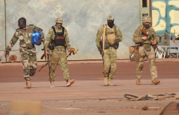 مزدوران واگنر در مالی، اوایل سال جاری. [گروه واگنر]