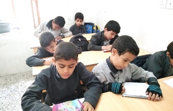 The Iran-backed Houthis force school administrations in areas under their control to organise sectarian events. [Aboud al-Tamimi/Al-Mashareq]