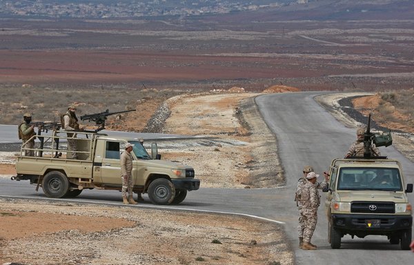 Jordan Combats Drug Smugglers At Border And In Court   39655 Jordan Border Patrol 600 384 