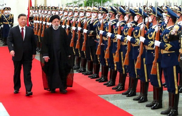 Iranian President Ebrahim Raisi during his three-day visit to China. [Vista.ir]