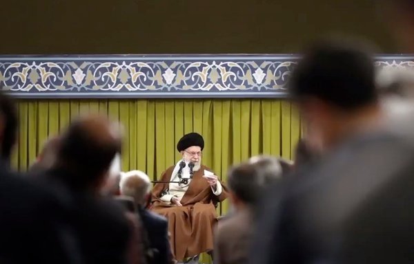 Iran's Supreme Leader Ali Khamenei speaks in Tehran on May 24. [Iranian Ministry of Defense]